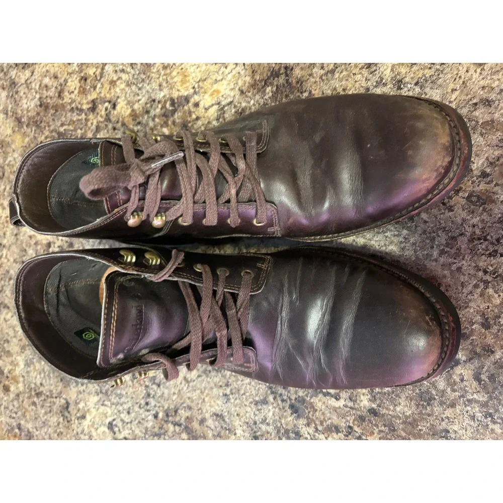 Timberland Larchmont II Waterproof Chukka Boots Mens 10 Brown Leather